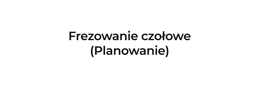 Czołowe (Planowanie)