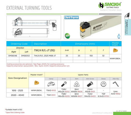 TWLNL 2525 M08-JT - 95°