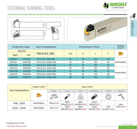 TWLNL 2525 M08 - 95°